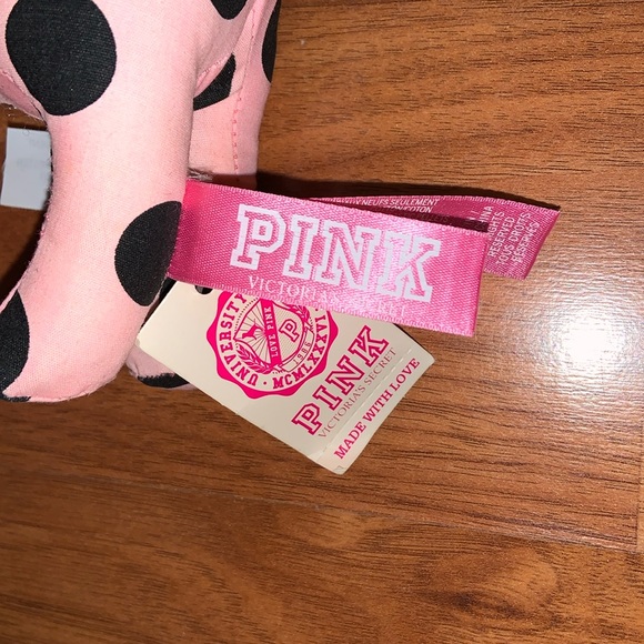 NWT PINK by Victoria’s Secret Polka Dot Print Dog - Picture 5 of 10